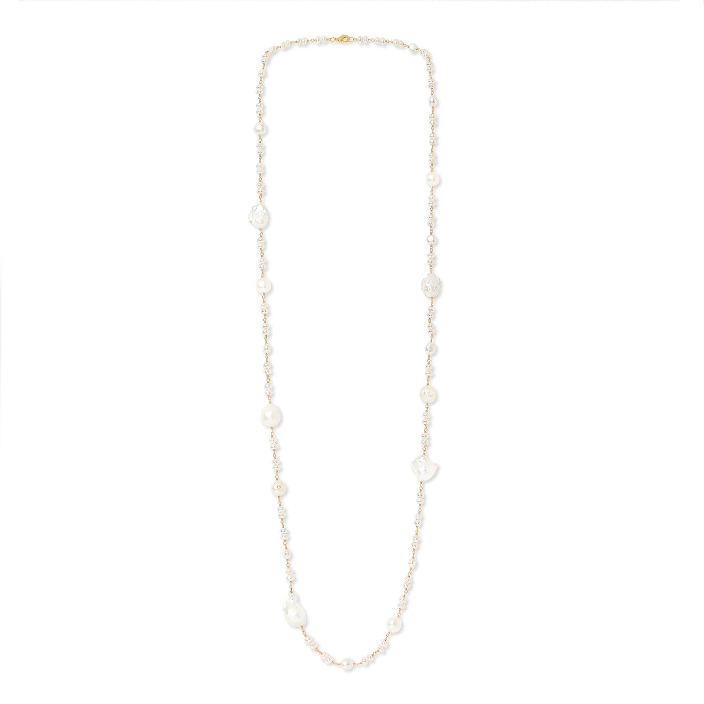 Decus baroque cultured freshwater pearl necklace