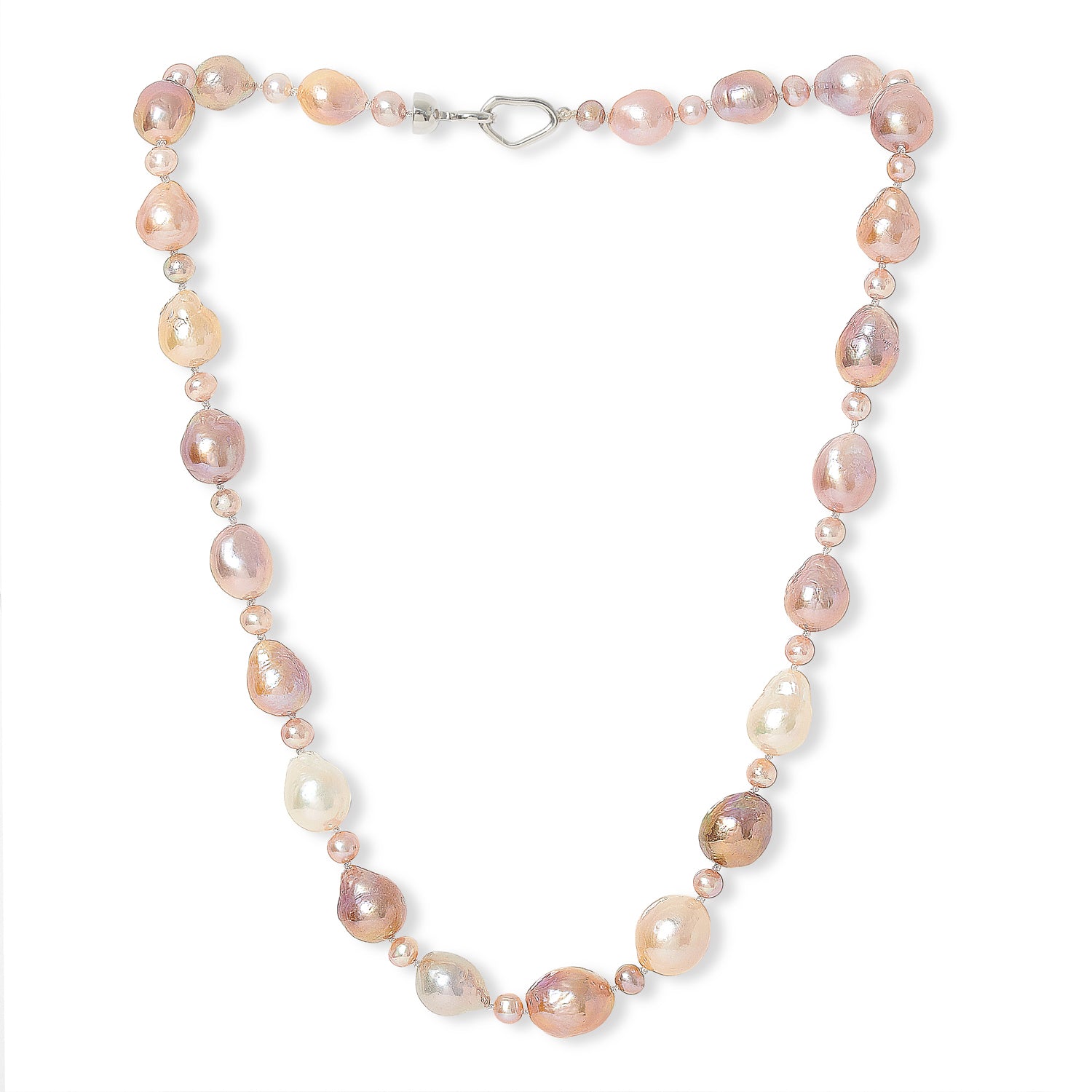 Natural Pink Freshwater Pearl Necklace