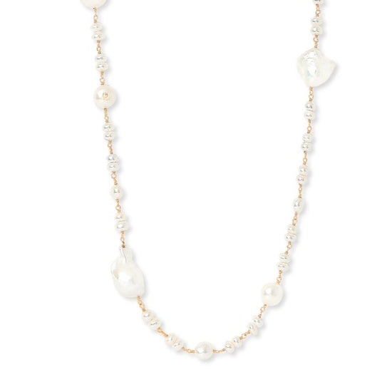 Decus baroque cultured freshwater pearl necklace