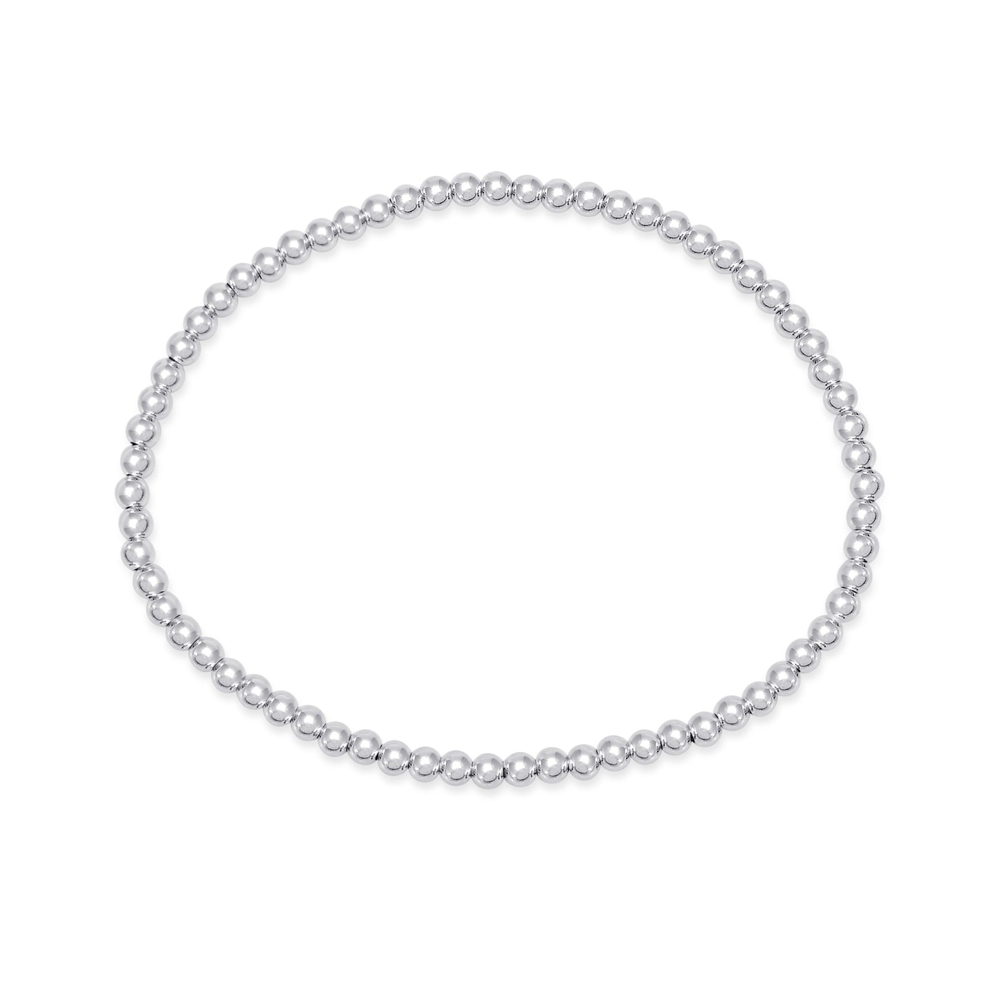 Load image into Gallery viewer, Credo Silver Bead Bracelet
