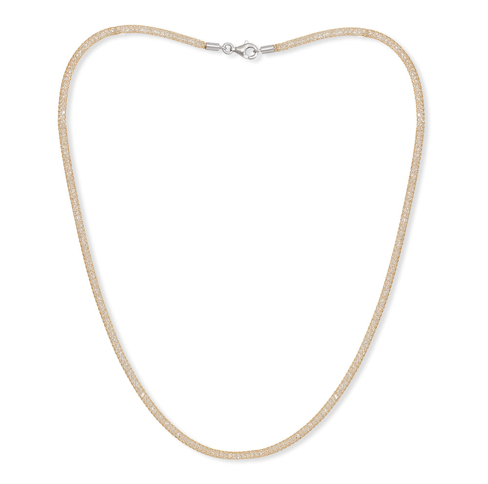 Load image into Gallery viewer, Credo gold mesh collar necklace
