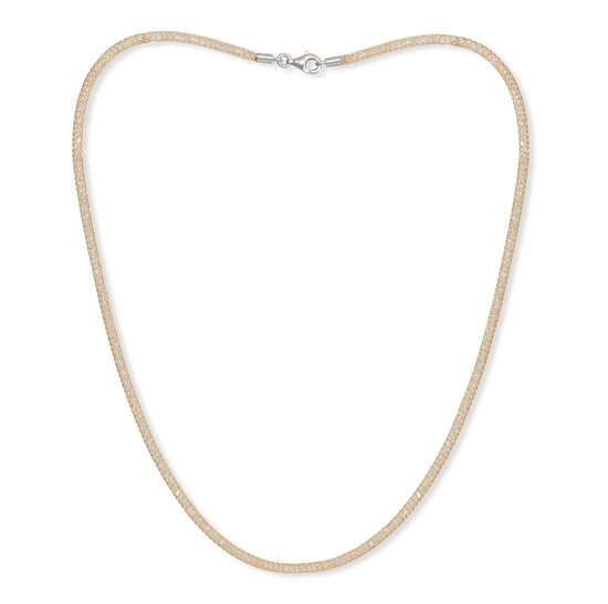 Load image into Gallery viewer, Credo gold mesh collar necklace
